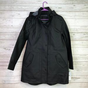 UGG Australia Black Rylie Rain jacket coat XL NEW